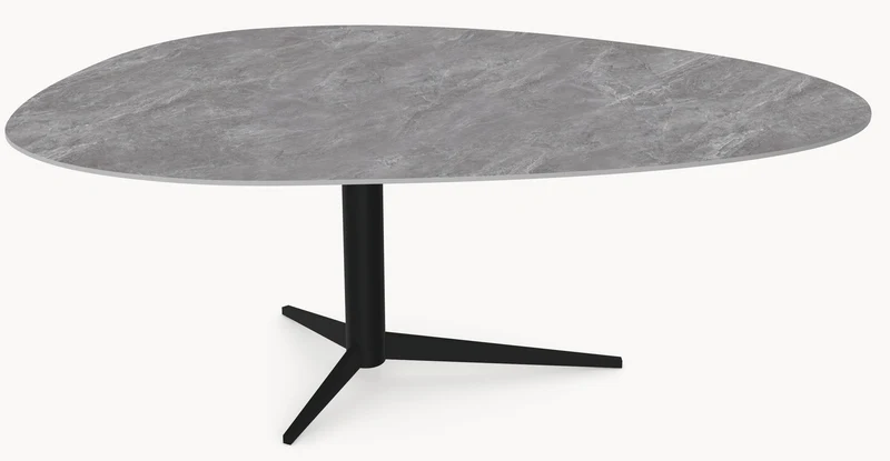 Keramische tafel Tundra Select - Kiezel B - Trios