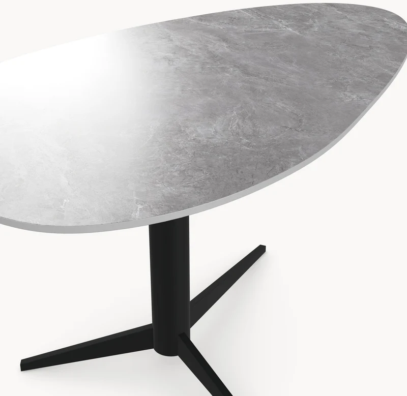 Keramische tafel Tundra Select - Kiezel B - Trios