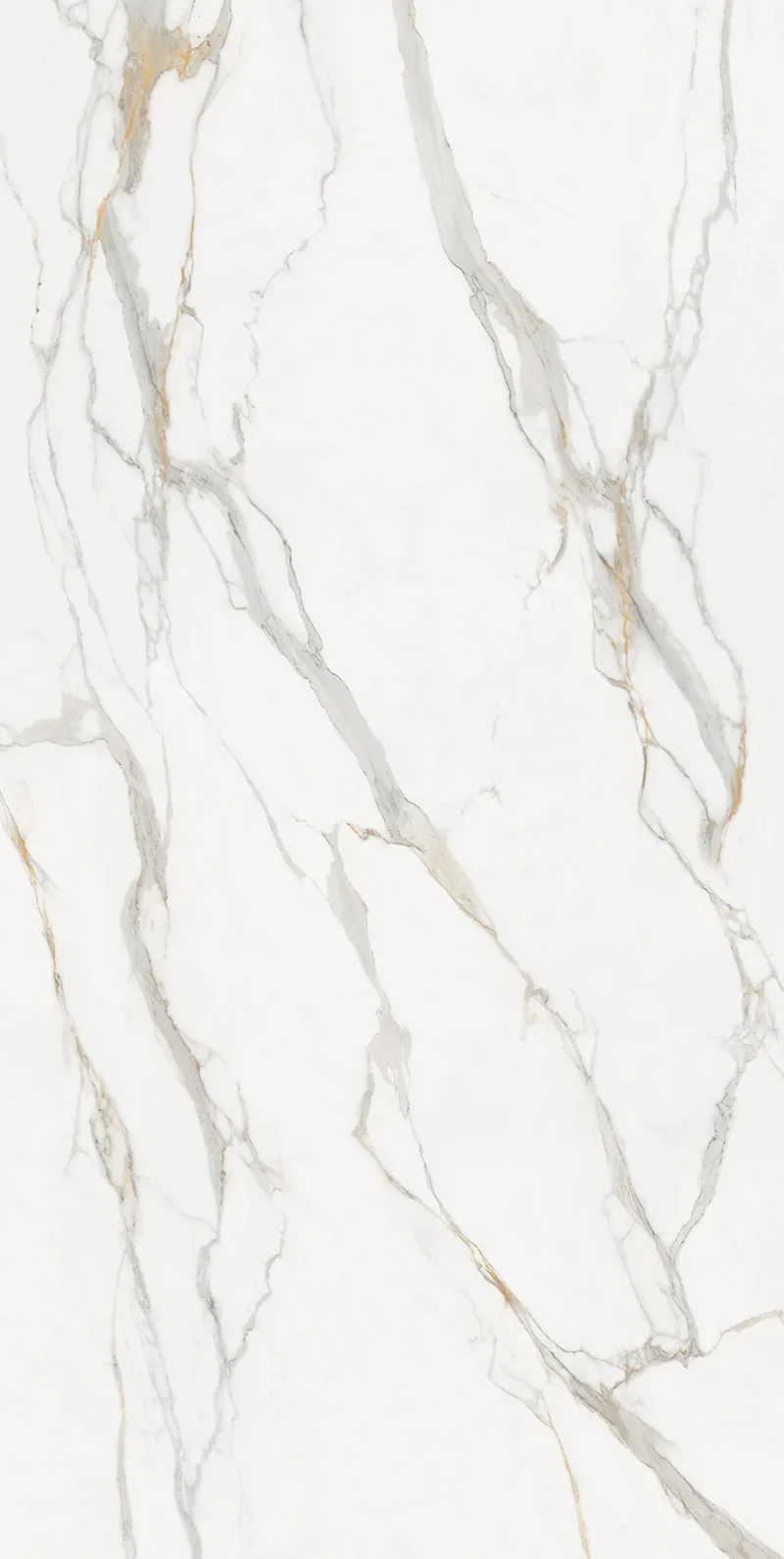 Keramische tafel Calacatta Oro - Ovaal - Ossy onderstel