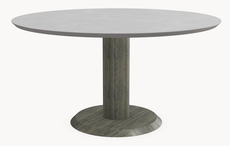 HPL eettafel - Rond - Sol eiken - Japandi