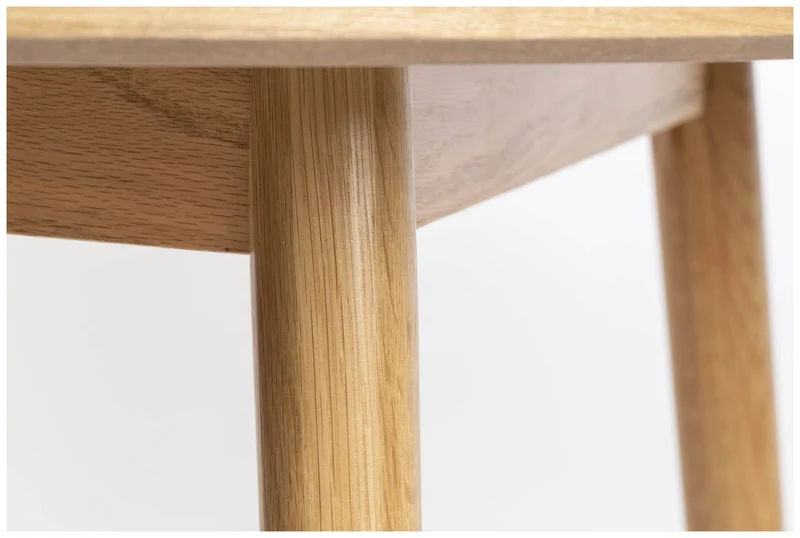 Esstisch FABIO Eiche furniert Ø 120 cm mit runder Platte