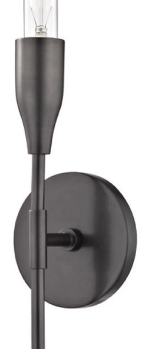 Casa Padrino Luxus Wandleuchte Antik Bronze 12,1 x 8,9 x H. 59,7 cm - Wohnzimmer Wandlampe