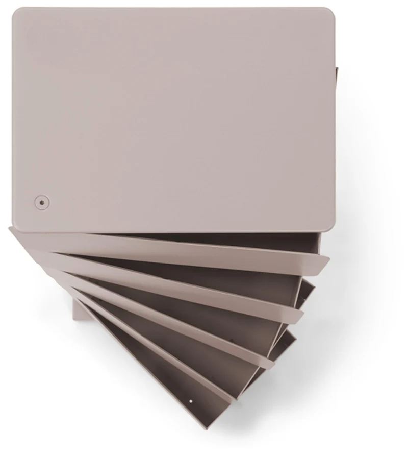 Spinder JOEY 5 Dresser: Skandinavischer Stahl-Schrank, Silky Taupe