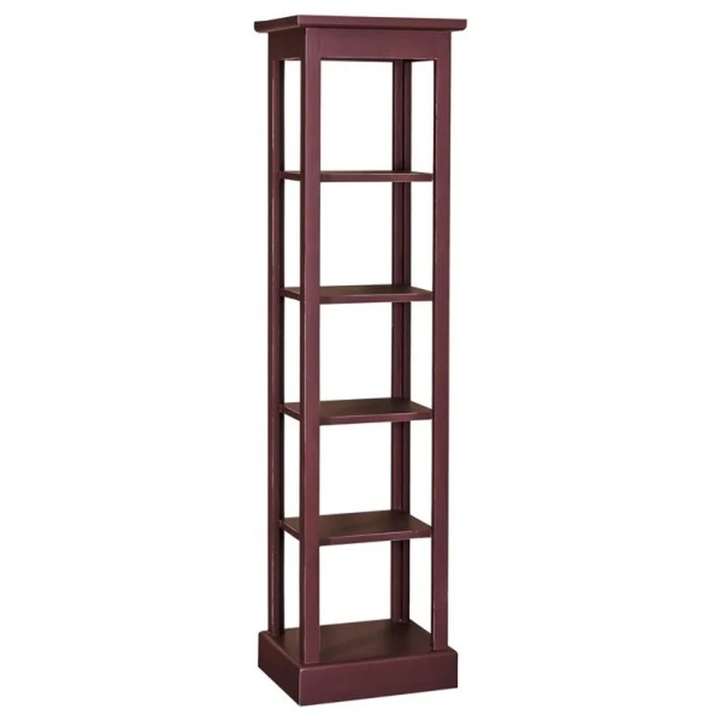 Casa Padrino Landhaus Stil Regalschrank 45 x 35 x H170 cm Massivholz