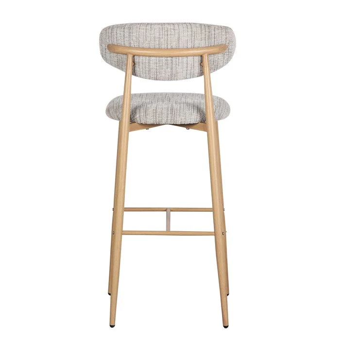 Japandi Barhocker - Set Von 2 - Stilvoll & Komfortabel - Okura