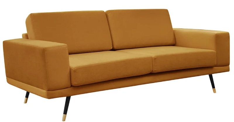 Casa Padrino Luxus Wohnzimmer Sofa 208 x 95 x H. 81 cm - Verschiedene Farben - Luxus Wohnzimmermöbel