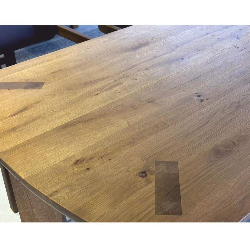 Casa Padrino Luxus Eichenholz Esstisch Braun 240 cm - Esszimmer Möbel