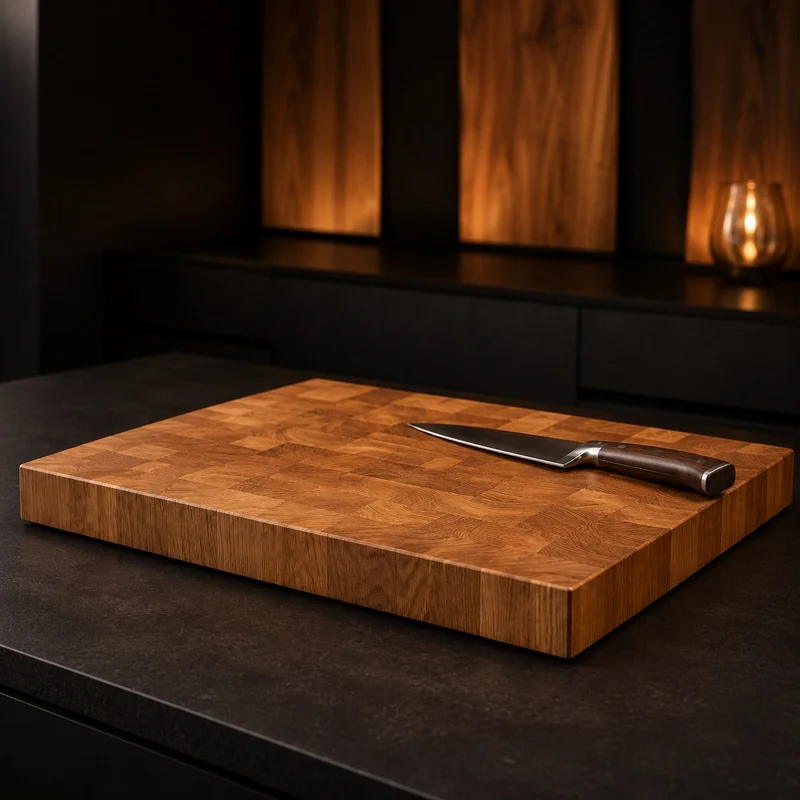 Oak End Grain Cutting Board