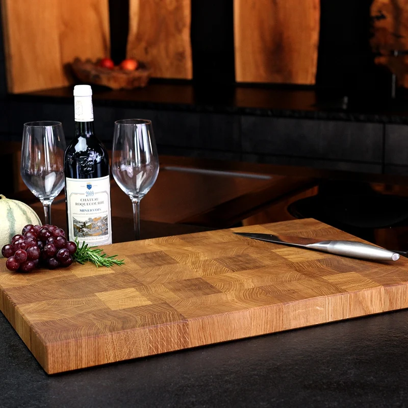 Oak End Grain Cutting Board