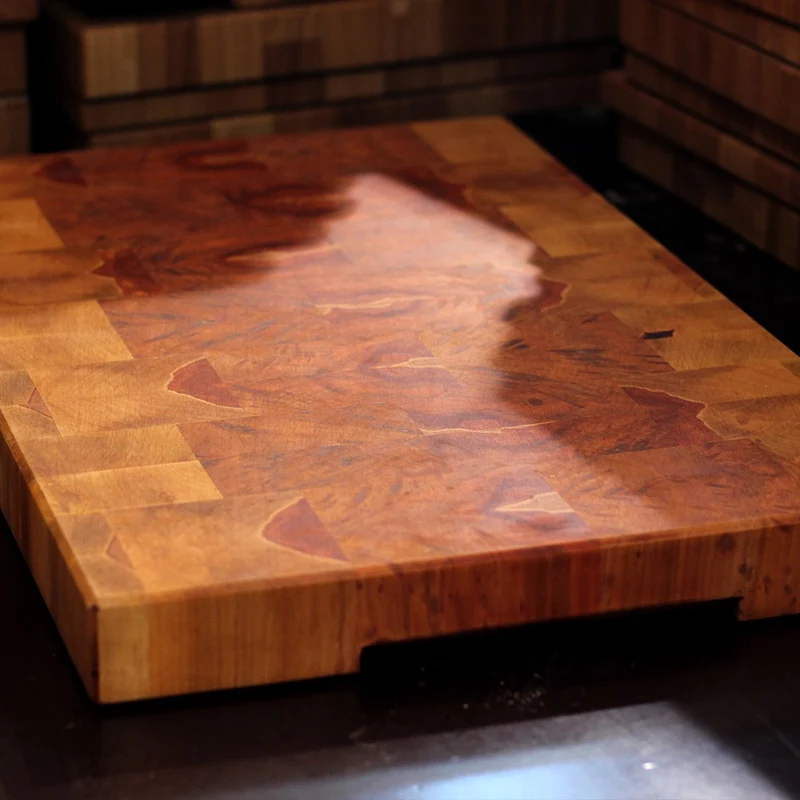 Apple Wood End Grain Cutting Board