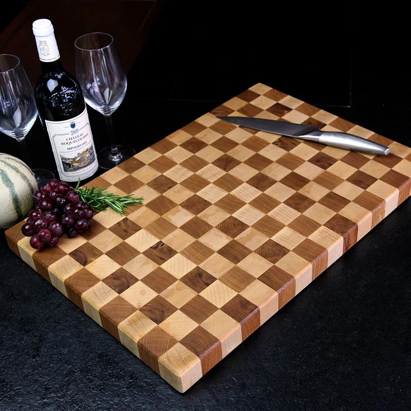Checkerboard End Grain Cutting Board