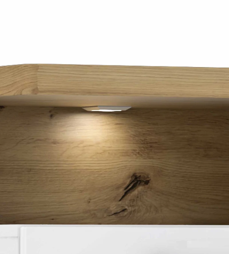 LED Beleuchtung Nischenbeleuchtung Farbton warmweiß 54x54 mm 2er-Set