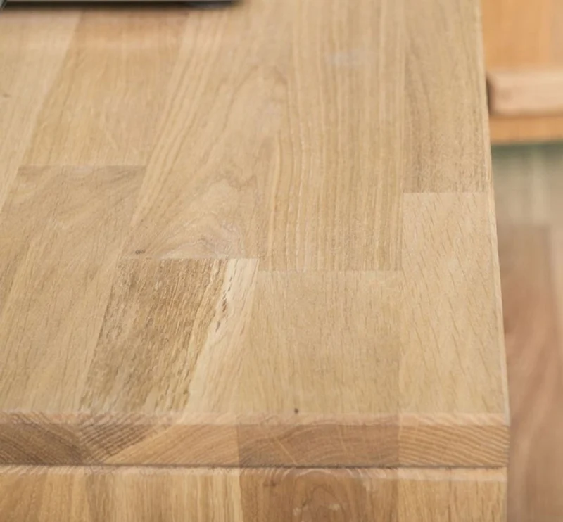 Casa Padrino Landhausstil TV Schrank Naturfarben 120 x 46 x H. 60 cm - Massivholz Sideboard - Landhausstil Wohnzimmer Möbel