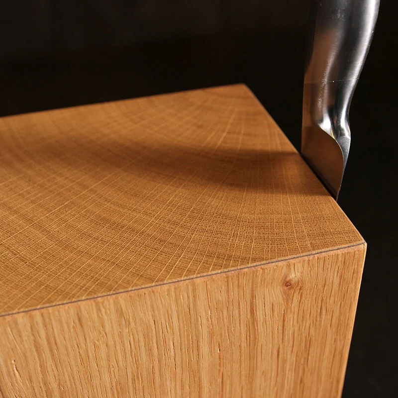 Oak Monolith Magnetic Knife Block