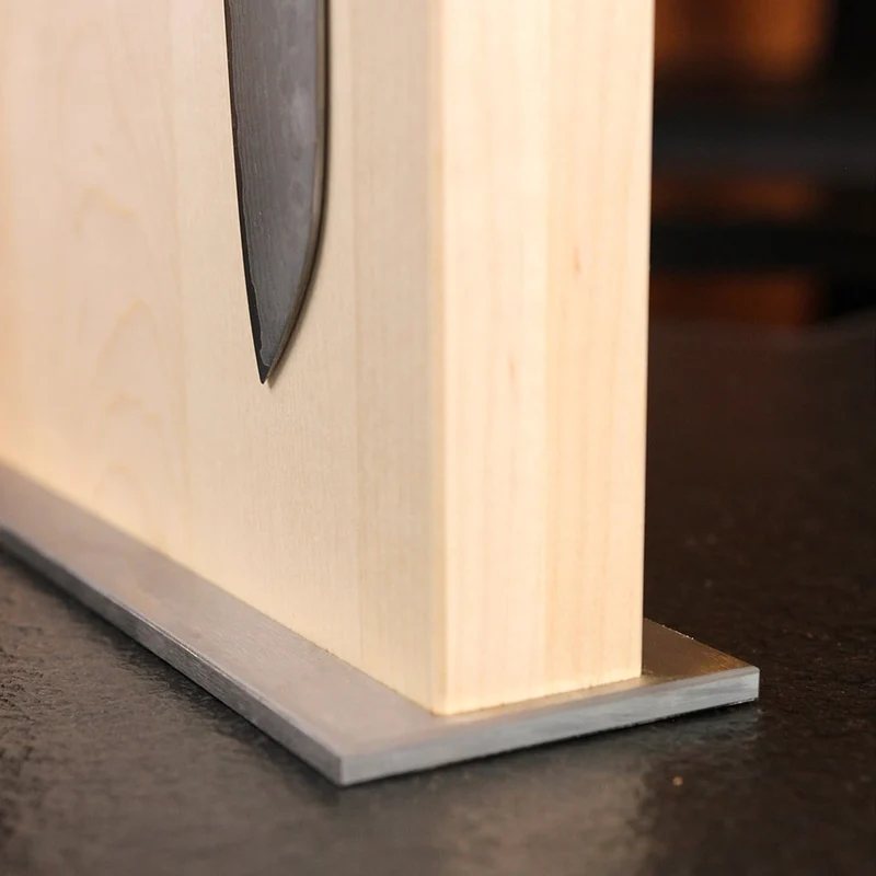 Maple Magnetic Knife Block