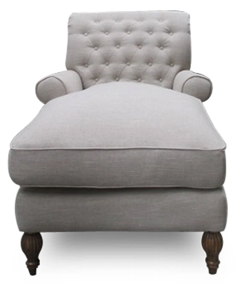 Casa Padrino Chesterfield Lounge Sessel Naturfarben 93 x 149 x H. 94 cm - Luxus Wohnzimmer Relax Sessel