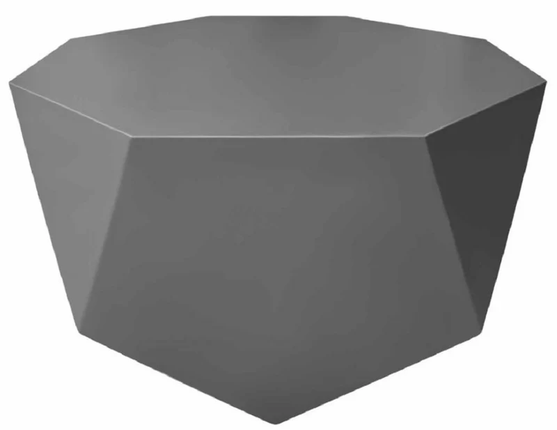 Casa Padrino Luxus Gartentisch Matt Grau 77 x 77 x H. 46 cm - Wetterbeständiger Couchtisch - Garten Terrassen Tisch Möbel - Luxus Kollektion