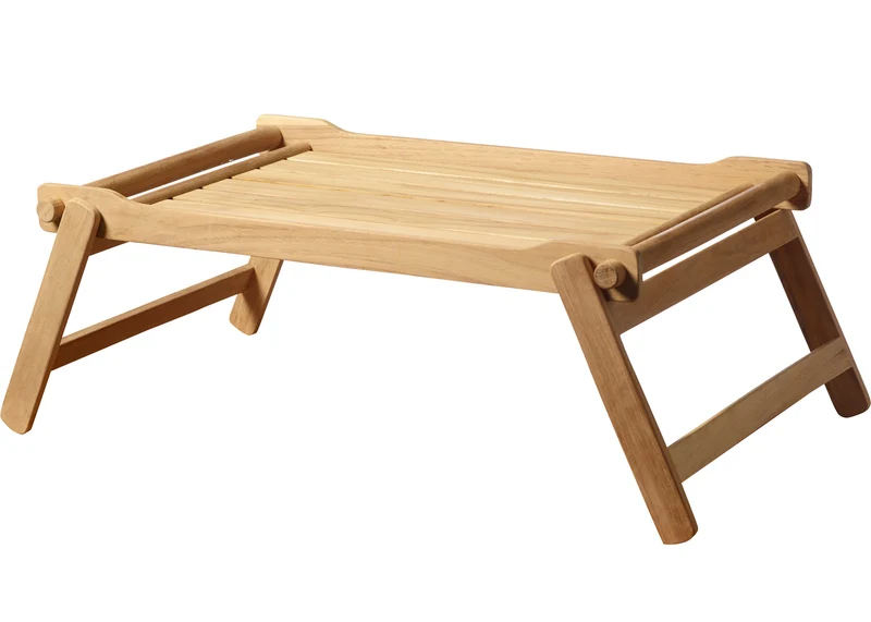 Bett-Tablett Frühstückstablett Serviertablett aus Teak