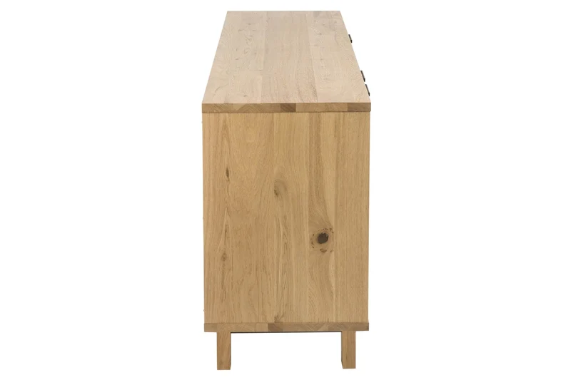 Sideboard Anrichte STOCKHOLM Wildeiche Massivholz & Furnier lackiert