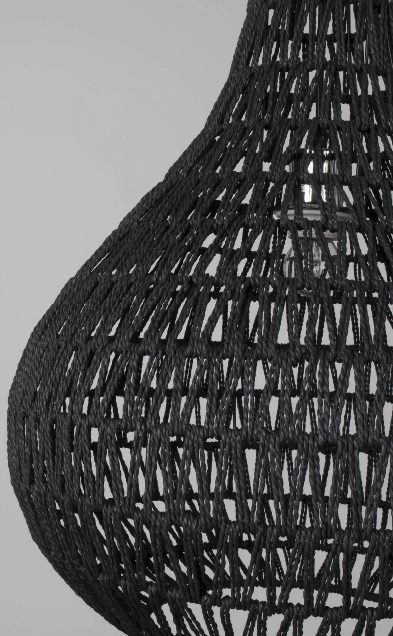 Pendelleuchte Cable Drop Black von Zuiver