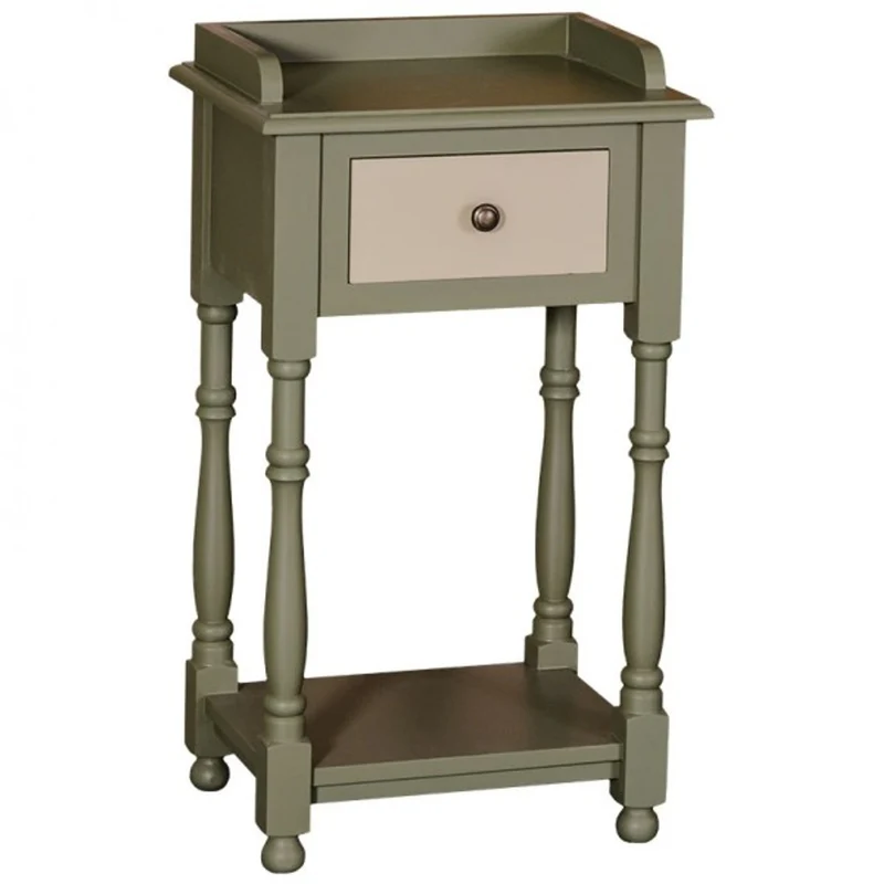 Casa Padrino Barock Kommode mit 1 Schublade 45 cm - Jugendstil Landhaus Stil Möbel - Nachttisch Schrank