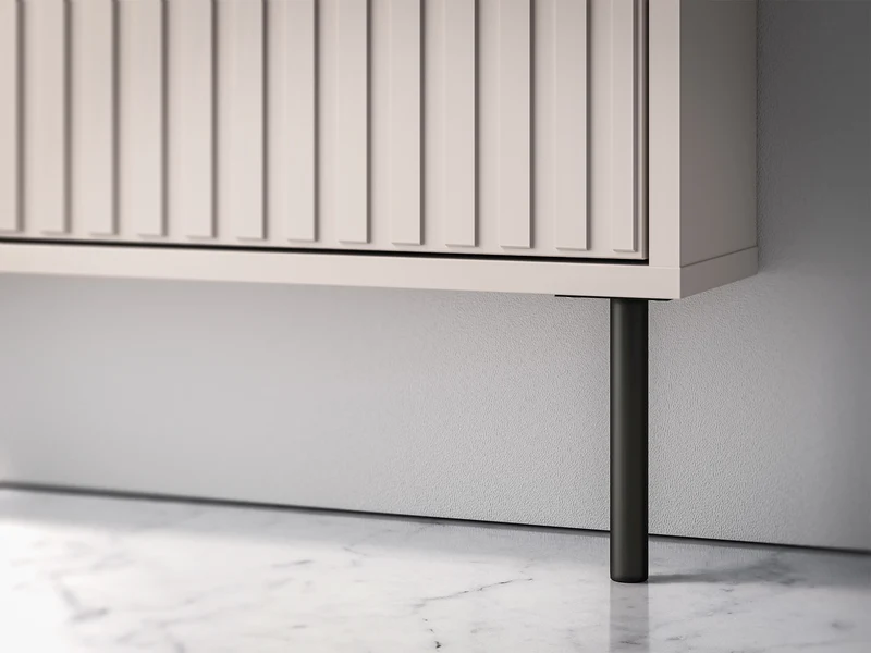 Schuhschrank Caletto mit vier Fächern 60 cm Kaschmir