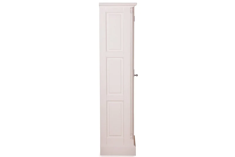 Casa Padrino Landhausstil Aktenschrank Weiß 50 x 40 x H. 166 cm - Landhausstil Möbel