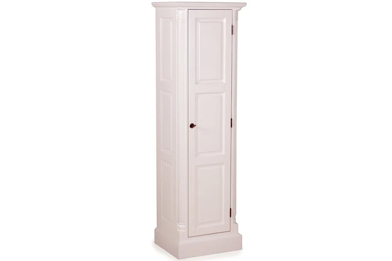 Casa Padrino Landhausstil Aktenschrank Weiß 50 x 40 x H. 166 cm - Landhausstil Möbel