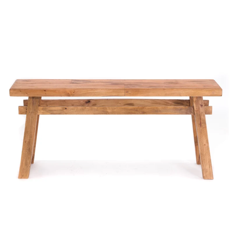 SITZBANK "EAST" | Mahagoni, 118x53x27,5cm (BxHxT) | Holzbank | Farbe: 01 natur-vintage