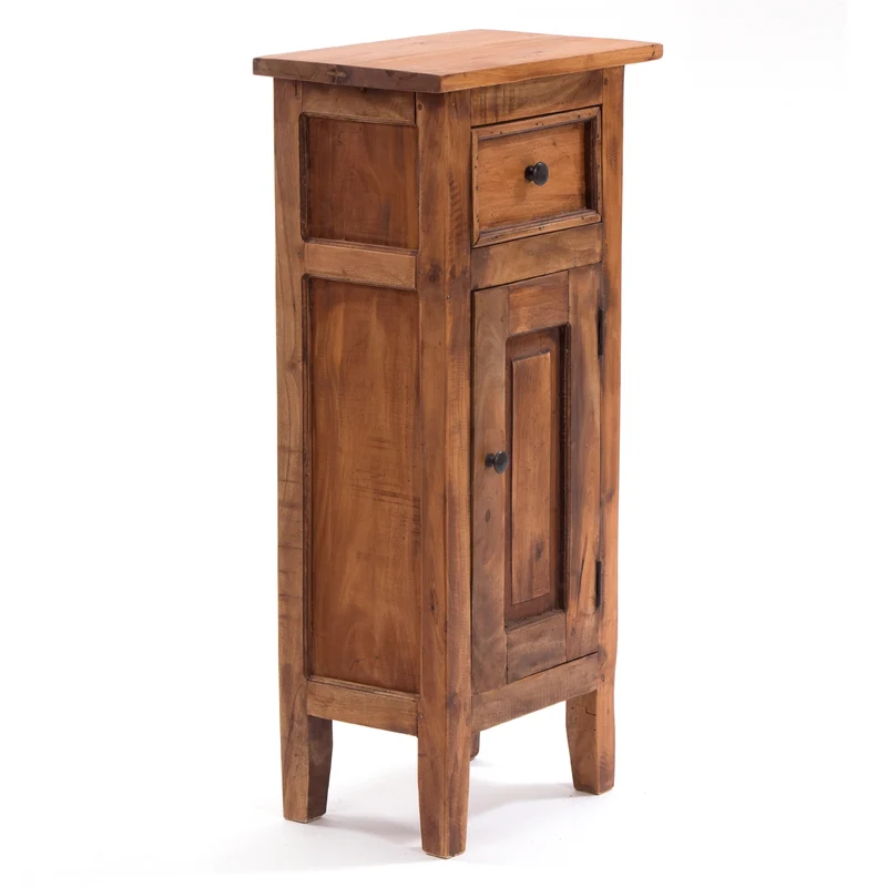 FLURSCHRANK "PLANT 80" | 80x36 cm (HxB) Mahagoni | Telefontisch | Farbe: 08 honigfarben gewachst