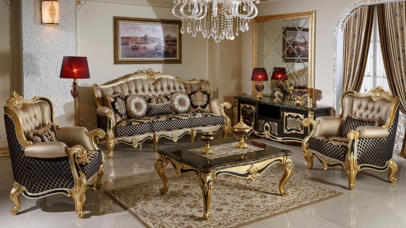 Casa Padrino Luxus Barock TV Schrank Schwarz / Gold - Prunkvolles Massivholz Sideboard mit 2 Türen und Schublade - Barock Möbel - Edel & Prunkvoll