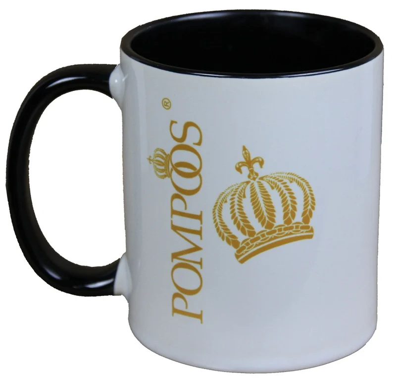 Harald Glööckler Pompöös Tasse Hund mit blauem Cocktailkleid - designed by Harald Glööckler