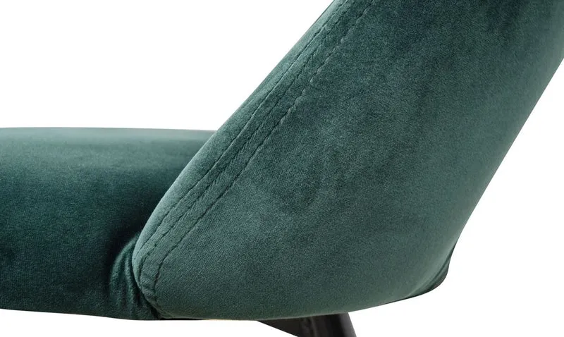 Casa Padrino Luxus Barstuhl Grün / Schwarz 55 x 58 x H. 97 cm - Luxus Barmöbel