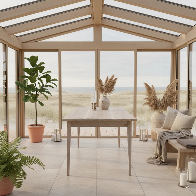 Esstisch Eiche Rustikal in Reinform Grau geölt - mit Fuß "schlankes Bein" aus Holz