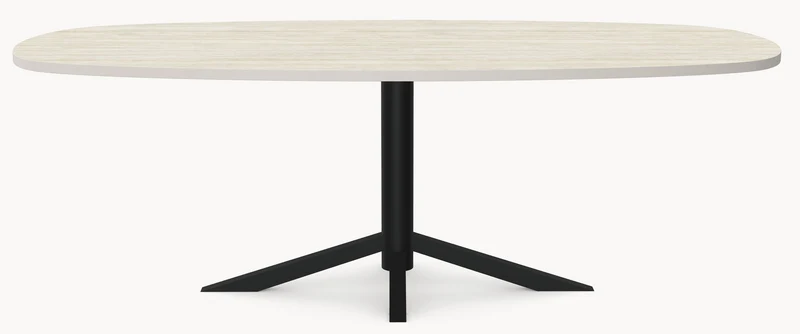 HPL eettafel Soft Moon Grey - Deens Recht - Quattro H