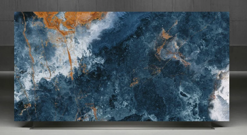 Keramische eettafel Ocean Blue - Recht - Matrix