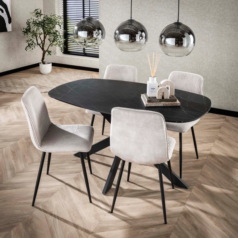 Eettafel Onyx Cross 150