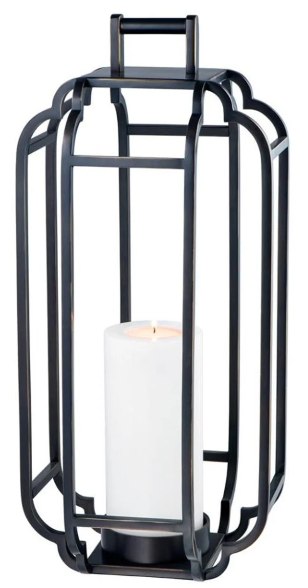 Casa Padrino Luxus Kerzenleuchter Rotguss 25 x 25 x H. 55 cm - Hotel Accessoires