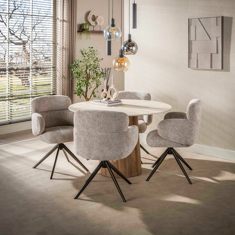 Eettafel Romano Centro Ø120