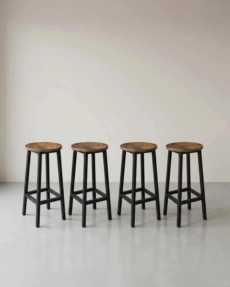 Barhocker 2er oder 4er Set - Barstühle - Vintage