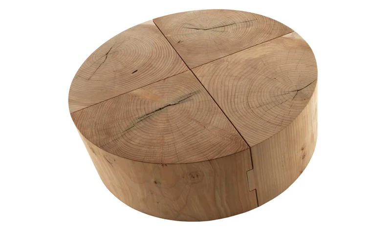 Eco Block Round Beistelltisch