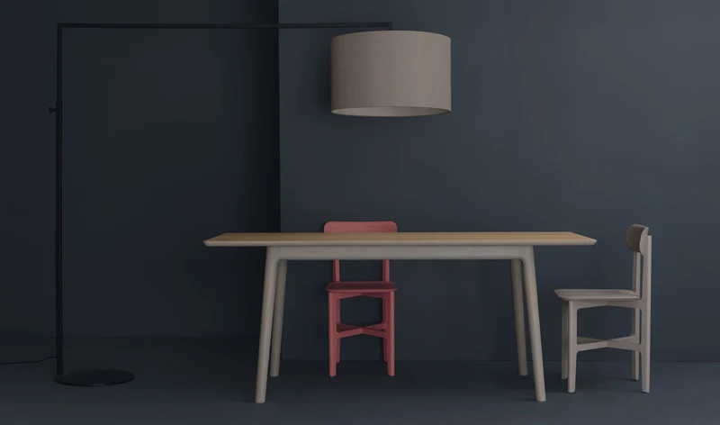 Massivholztisch E8