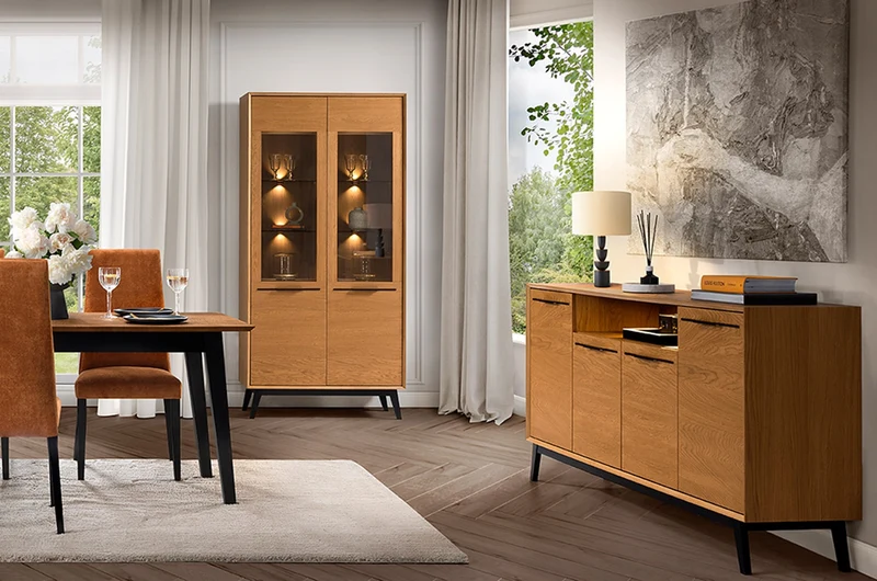 Vitrine aus Eichenholz LAZURE 12 | LoftStory
