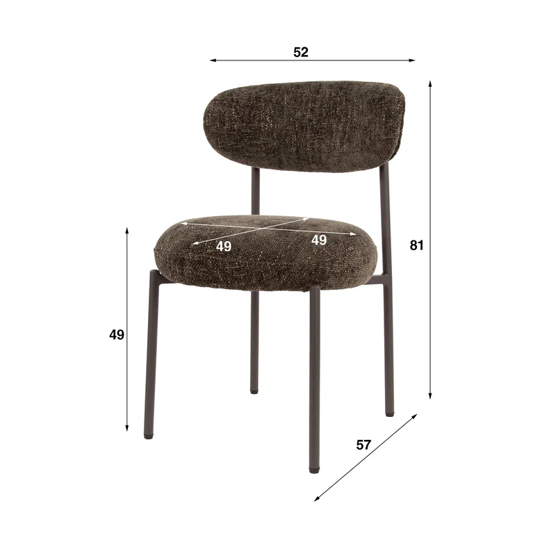 Stoel Round VPE2 (2 stuks)