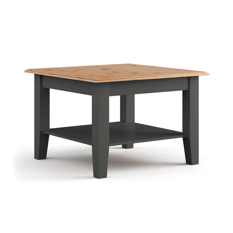 Couchtisch Belluno Elegante aus Massivholz in Graphit