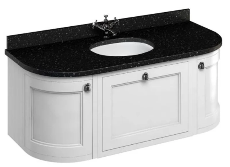 Casa Padrino Luxus Hänge-Waschschrank / Waschtisch 134 x 55 x H. 59 cm - Hotel Restaurant Möbel