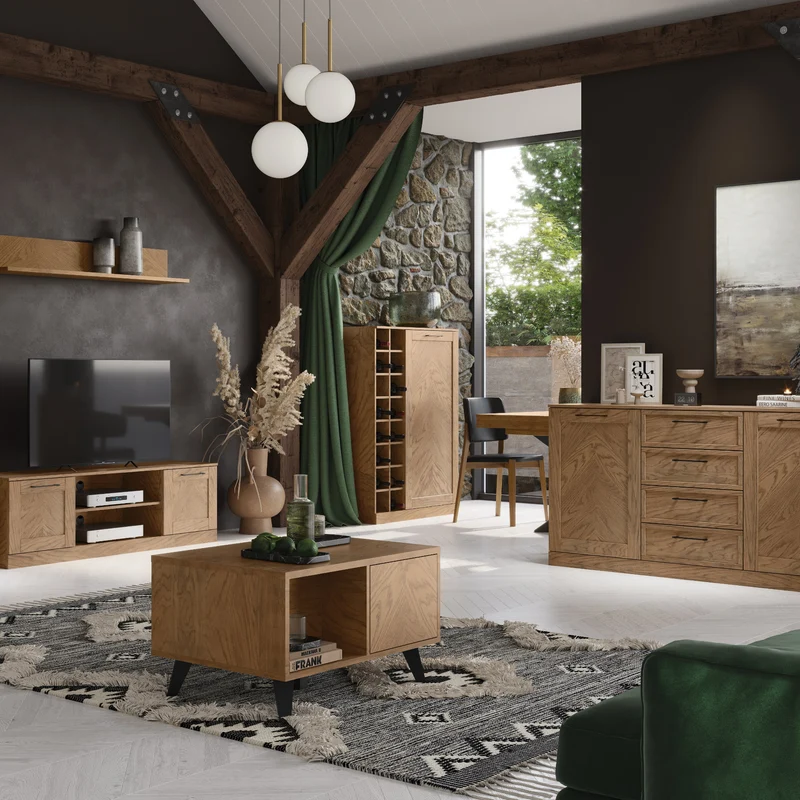 Bar-Möbel aus Eichenholz COZY 15, 100 × 140 × 50 cm | LoftStory
