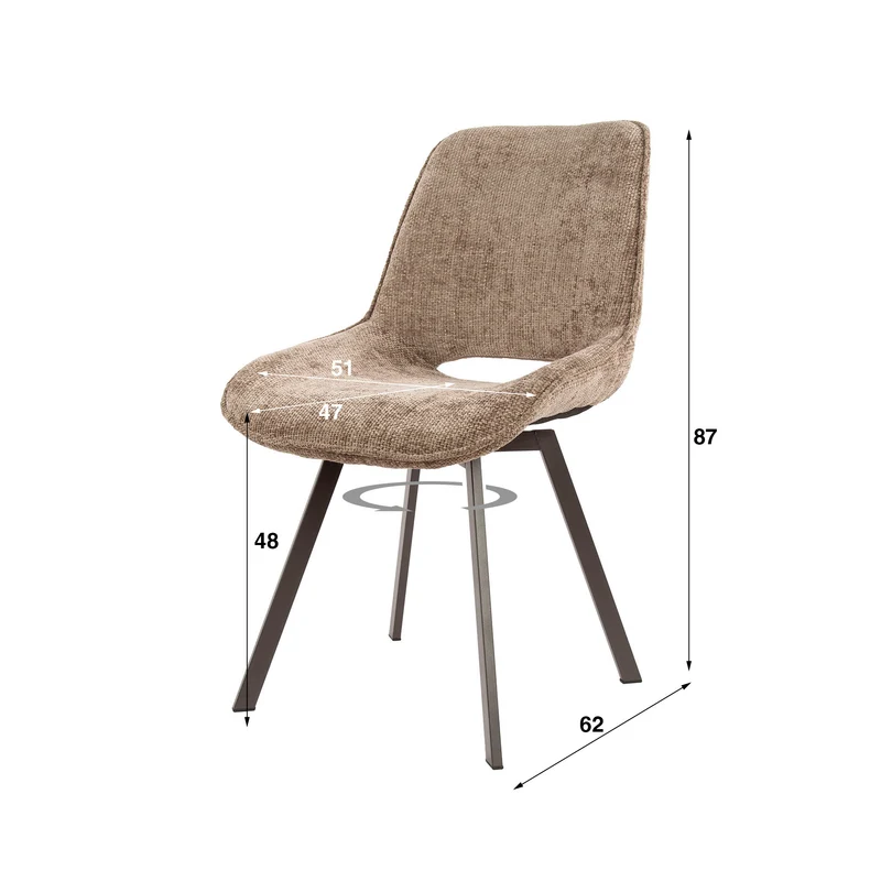 Stoel Swivel draaibaar VPE4 (4 stuks)