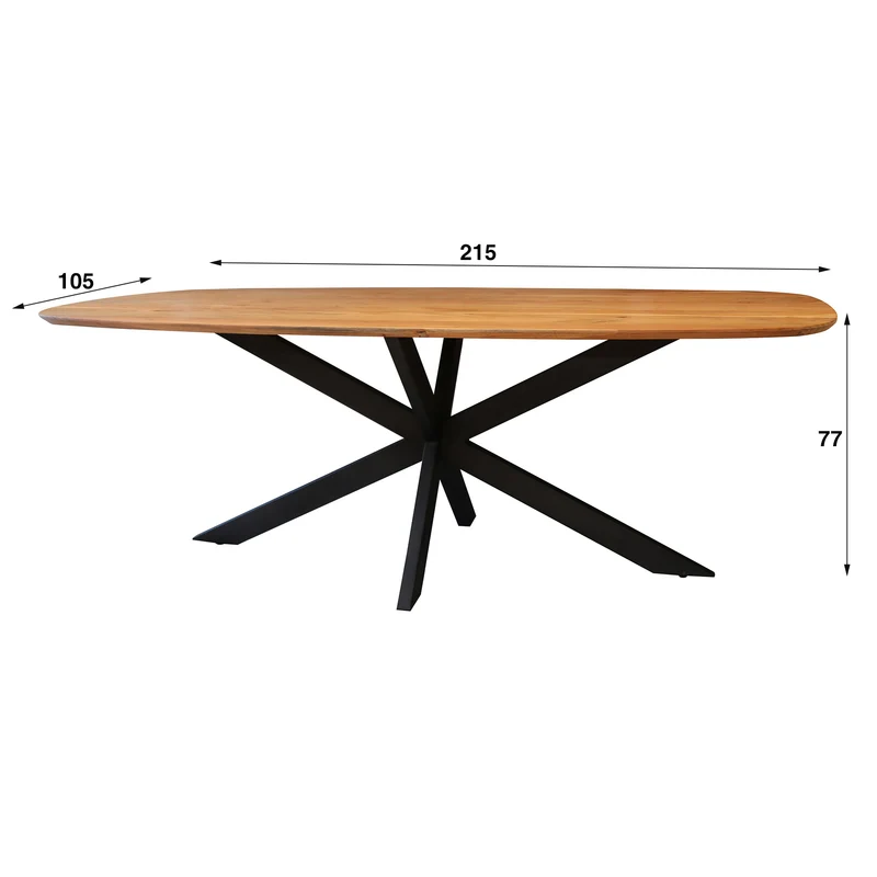 Eettafel Arhus Solid 215
