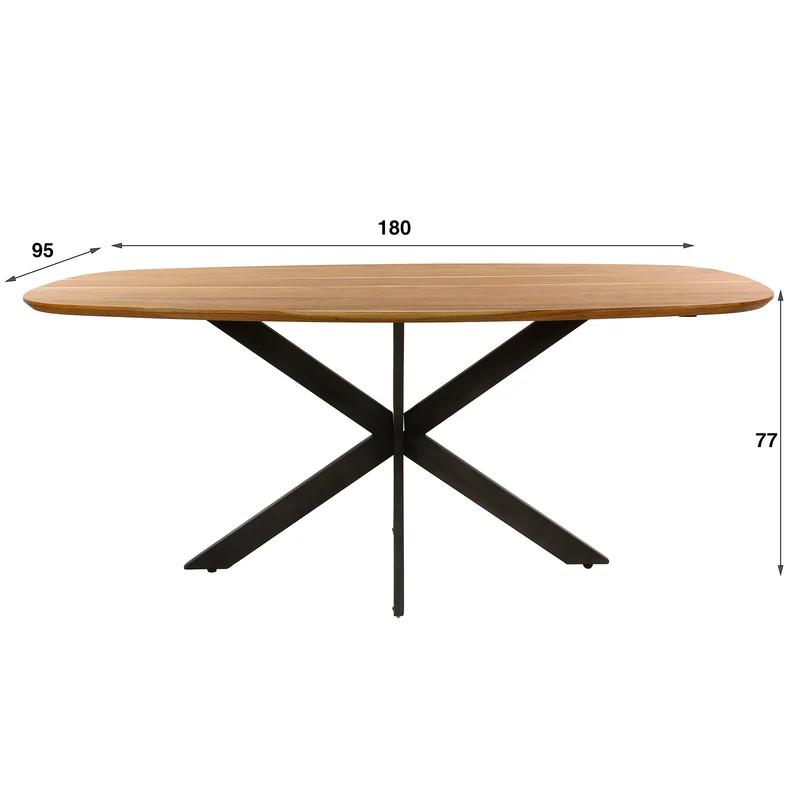 Eettafel Arhus Solid 180
